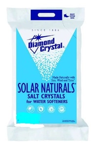 lot 247 image: Diamond Crystal Solar Naturals Water Softener Salt Crystal 50 lb. - 2 Pack