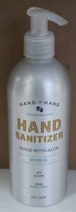 lot 205 image: Hand in Hand Sustainable Suds Hand Cleaner Made with Aloe 10oz - Set of 72