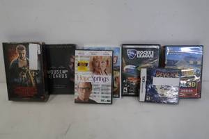 lot 208 image: Assortment of Various DVD films, PC Games, Nintendo Wii, Nintendo DS, Playstation 2 Games