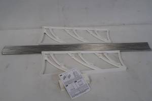 lot 223 image: Lynk 15 Pair Convertible Shoe Rack Organizer - 3 Tier - Closet Shoe Rack - White