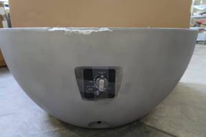 lot 235 image: Faux Concrete Gas Fire Pit
