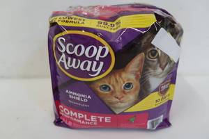 lot 246 image: Scoop Away Complete Performance Cat Litter - Clumping, Low Dust - 1 42lb Bag