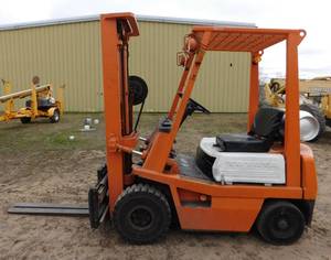 lot 6 image: 1985 Toyota 02-4FGL15 Forklift
