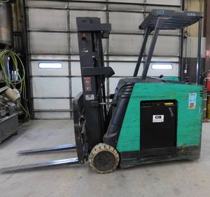 lot 14 image: 2003 Mitsubishi FBC20KS-C40TT Stand Up Counter Balance Forklift