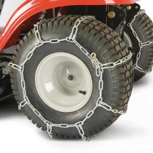 lot 47 image: Tractor Tire Chains for 22 in. x 9.5 in. Wheels (Set of 2)