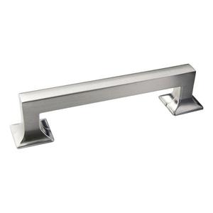 lot 64 image: Studio Collection 5 in. (128 mm) Satin Nickel Cabnet Door and Drawer Pull (10-Pack)