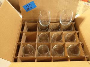 lot 20 image: Cachet 15 oz. Stemless Wine Party Pack (Set of 12)