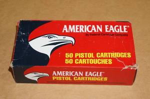 lot 2 image: 50 Federal American Eagle .45 GAP 185 Gr TMJ Ammo