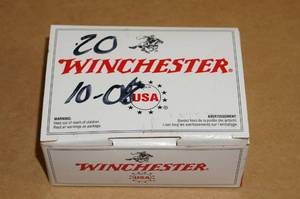 lot 10 image: 100 Winchester 9mm Luger 115 Gr FMJ Ammo