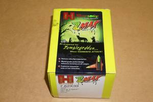 lot 20 image: 500 Hornady Zombiegeddon 7.62x39 123 Gr Z-Max Ammo