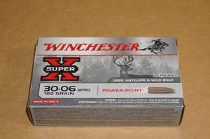 lot 26 image: 20 Winchester Super-X .30-06 Sprg 165 Gr Power Point Ammo