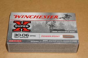 lot 27 image: 20 Winchester Super-X .30-06 Sprg 180 Gr Power Point Ammo