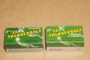 lot 36 image: 100 Remington 22 Thunderbolt .22 LR Hi-Speed Ammo