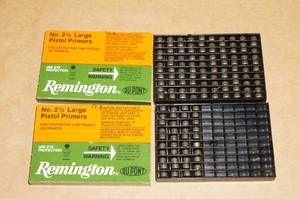lot 60 image: 140 Remington No 2-12 Large Pistol Primers