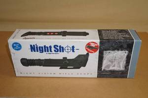 lot 80 image: Night Owl Night Shot Night Vision Rifle Scope