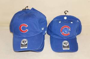 lot 86 image: Chicago Cubs Adjustable Hats