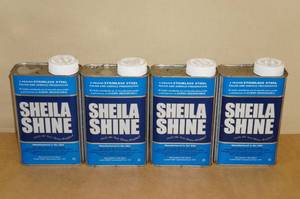 lot 44 image: 4 Jugs of Sheila Shine Polish