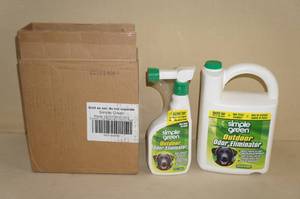 lot 57 image: Simple Green Outdoor Odor Eliminator Spray and Refill