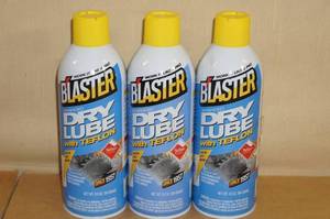 lot 48 image: 3 Cans of Blaster Dry Lube