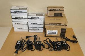 lot 29 image: Presto Control Master Heat Controls