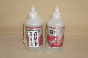 lot 40 image: 2 Bob Smith Maxi-Cure Glue - 8 Oz Bottles