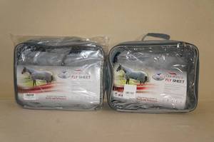 lot 18 image: 2 Comfort Fit Horse Fly Sheets