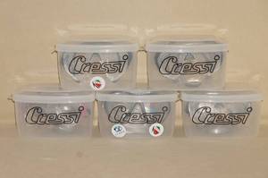 lot 8 image: 5 Cressi Snorkel Masks
