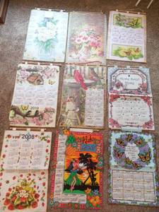 40 Handmade Calendars Great for Repurposing