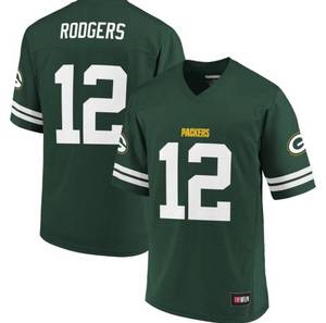 lot 6 image: NFL Green Bay Packers Aaron Rodgers #12 Mens Football Jersey XL