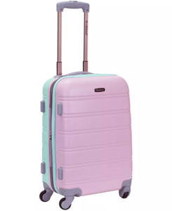 lot 53 image: Rockland Melbourne 20 Expandable Hardside Carry On Suitcase