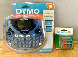 lot 85 image: DYMO Label Maker Organizer LetraTag 100T