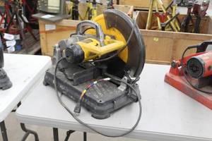lot 8 image: DeWalt Multicutter Chop Saw 14 DW872