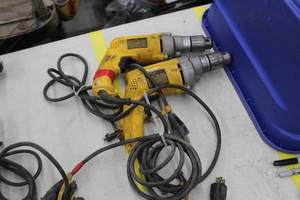 lot 291 image: Lot of (2) DeWalt 12 Drills Variable Speed DW235G