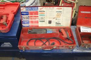 lot 176 image: Milwaukee Sawzall Heavy Duty 6509-22  with Metal Case