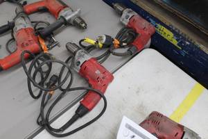 lot 300 image: Lot of (2) Milwaukee Magnum Holeshooter 12 Drills