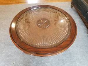 lot 19 image: Striking Carved Coffee Table