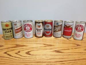 lot 86 image: Collection of Vintage Beer Cans and Bottles- #2