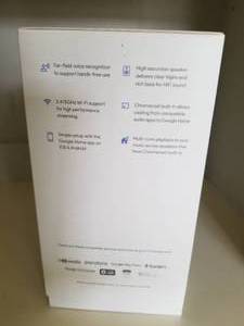 lot 132 image: Home Voice Activated Speaker by Google