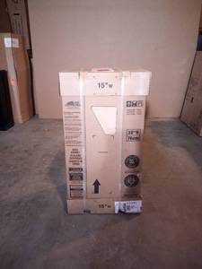 lot 37 image: Hampton Unfinished Assembled 15x30x12 in. Wall Kitchen Cabinet in Beech by Hampton Bay