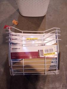 lot 150 image: Selectives 10 in. H x 16 in. W x 13.7 in. D Wire Drawer by ClosetMaid
