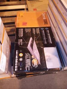 lot 152 image: TerraCore Calacatta 12 in. W x 24 in. L Click-Lock Luxury Vinyl Tile (48 Sq Ft)