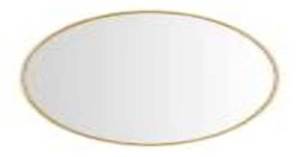 lot 174 image: Medium Round Gold Convex Classic Accent Mirror (24 in. Diameter)