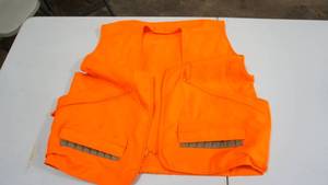 lot 13 image: Scheels Outfitters Orange Hunting Vest