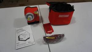 lot 28 image: Craftsman Laser Trac 360 Level System