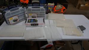 lot 57 image: Lot of Empty Tackle Boxes