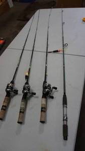 lot 60 image: Fishing Rods & Reels