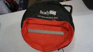 lot 65 image: Ready Rig Tip-Up Tackle Box  Frabill 10 Pro Thermal Tip-Ups