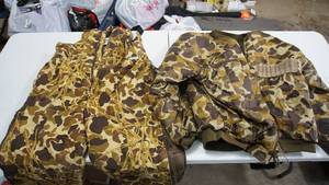lot 68 image: Mountain Prairie Camouflage BrownTan Jacket & Bibs