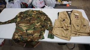 lot 69 image: Stearns Anglers Vest  Trail Crest Shirt