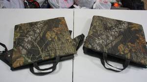 lot 71 image: 2 Camouflage Boat Seats